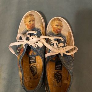 Rare Van Gogh Van Tennis Shoes
